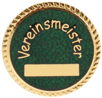 DEUMER-Nadel "Vereinsmeister" vergoldet 