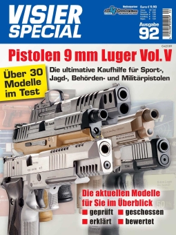 VISIER-Special 92 Pistolen 9 mm Luger Vol. V 