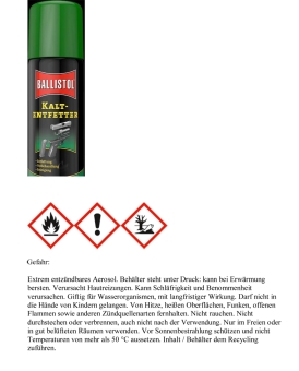 Robla-Kalt-Entfetter Spray 50 ml. 