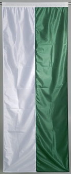 Bannerfahne grün/weiß 