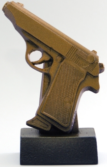 Ständerserie Pistole bronze