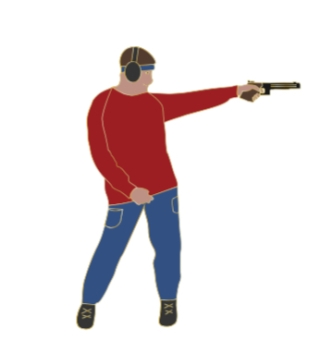 PIN Pistolenschütze 
